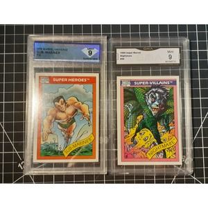 1990 Impel Marvel Universe Series 1 Graded 9.0 Lot, Namor #16